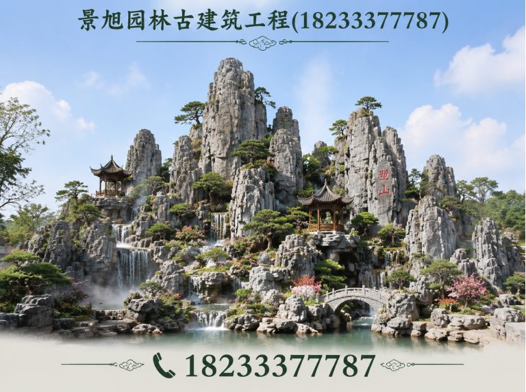 易县保定园林古建展示图