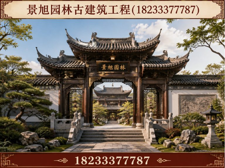 易县牌楼展示图